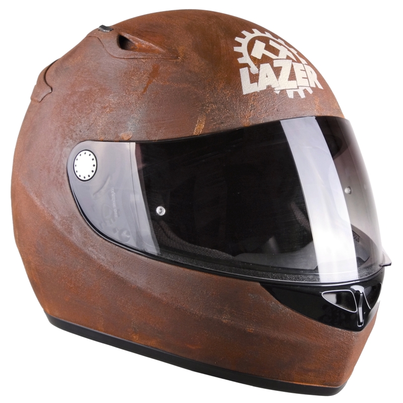 Integral Motorradhelm Lazer Kestrel Einzelne Stahlköpfe Ausverkauf