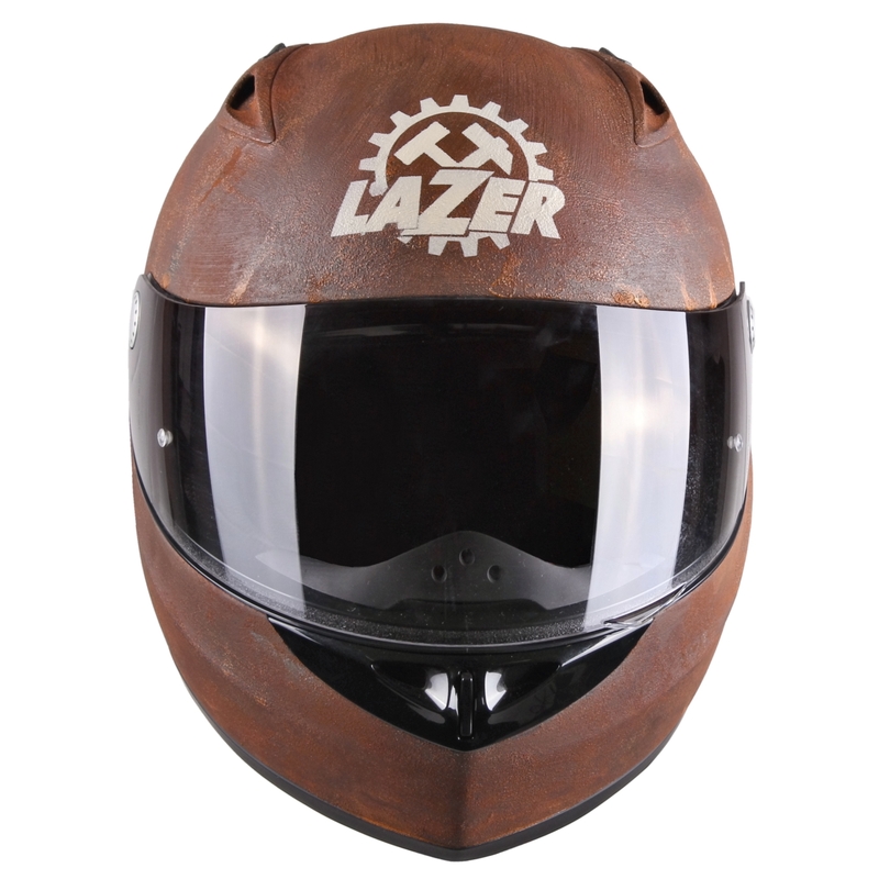 Integral Motorradhelm Lazer Kestrel Einzelne Stahlköpfe Ausverkauf