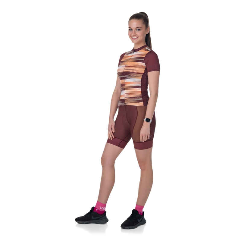 Women's Kilpi Pressure Shorts dunkelrot Ausverkauf
