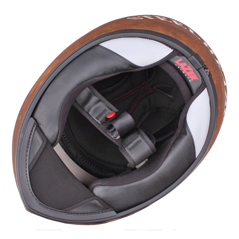 Integral Motorradhelm Lazer Kestrel Einzelne Stahlköpfe Ausverkauf