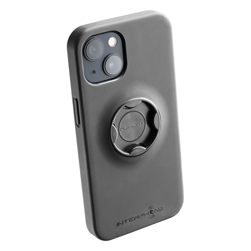 Schutzhülle Interphone QUIKLOX für Apple iPhone 13 schwarz