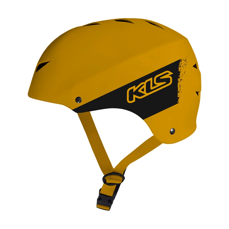 Kinder Fahrradhelm KELLYS Jumper Mini 022 gelb Ausverkauf