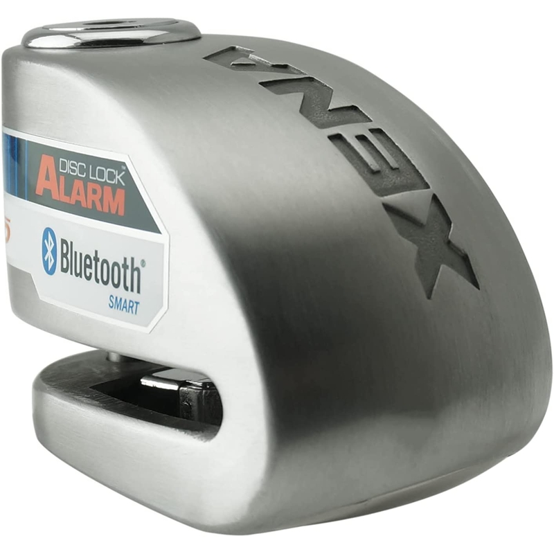Scheibenbremsschloss XENA XX6 mit Bluetooth silber