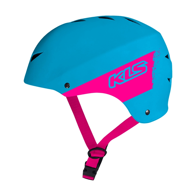 Kinder Fahrradhelm KELLYS Jumper Mini 022 blau-rosa Ausverkauf