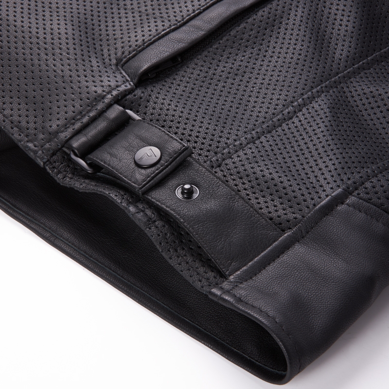 Rebelhorn Impala Motorradjacke perforiert schwarz