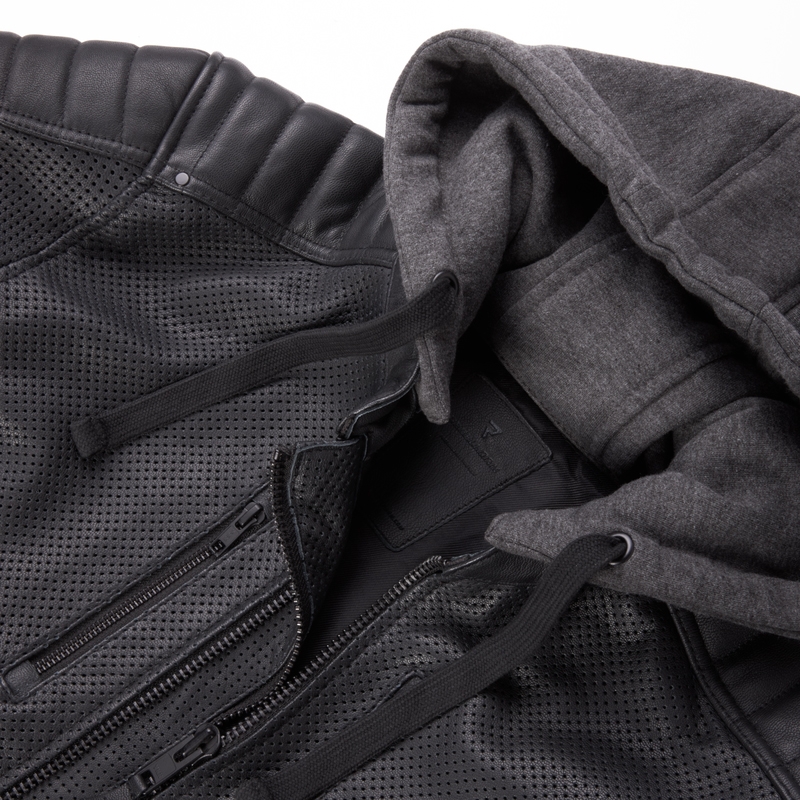 Rebelhorn Impala Motorradjacke perforiert schwarz