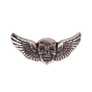 Geflügelter Totenkopf Abzeichen