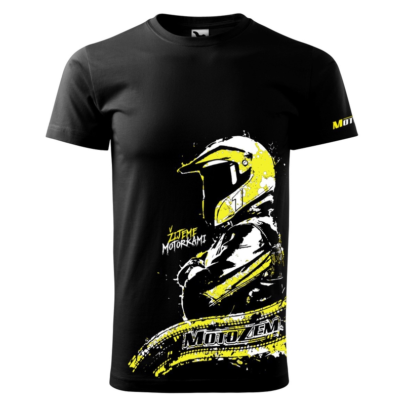 MotoZem Herren-T-Shirt – Wir leben für Motorräder