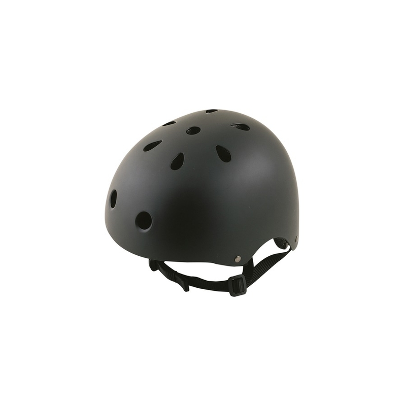 Oxford Bomber Radfahren Helm Schwarz Matt