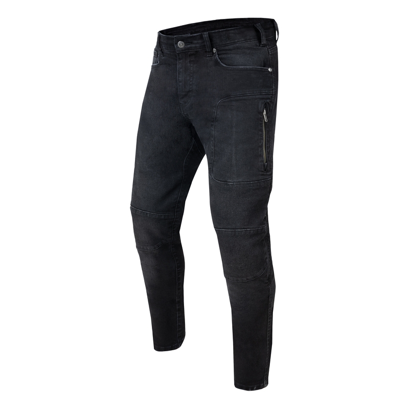 Rebelhorn Rage II Schwarze Motorradjeans Ausverkauf