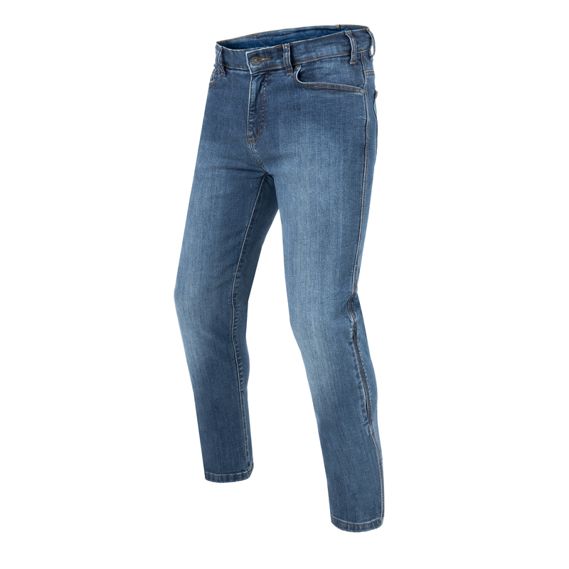 Motorradjeans Rebelhorn Classic III RG gewaschen blau Ausverkauf