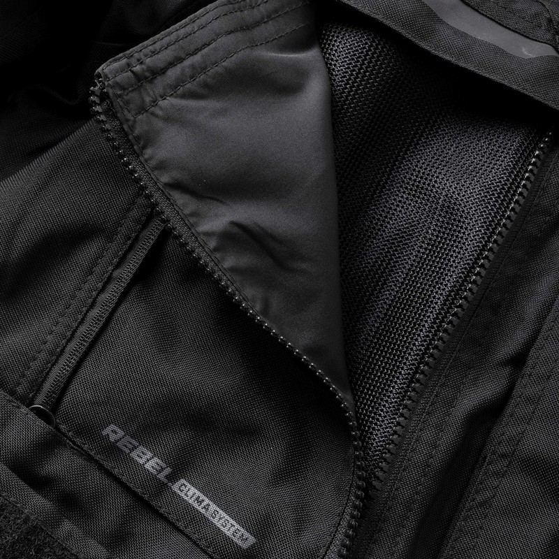 Rebelhorn Cubby IV Motorradjacke schwarz Ausverkauf