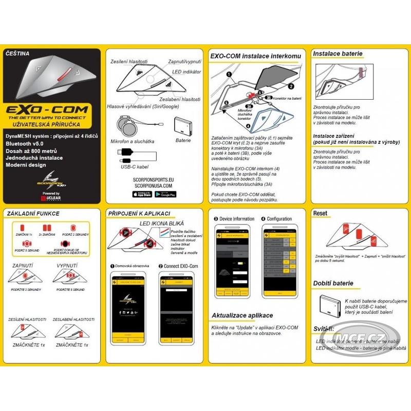 Gegensprechanlage Skorpion EXO-COM