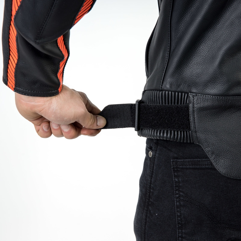 Motorradjacke Ozone RS600 schwarz-orange Ausverkauf