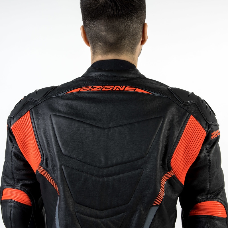 Motorradjacke Ozone RS600 schwarz-orange Ausverkauf