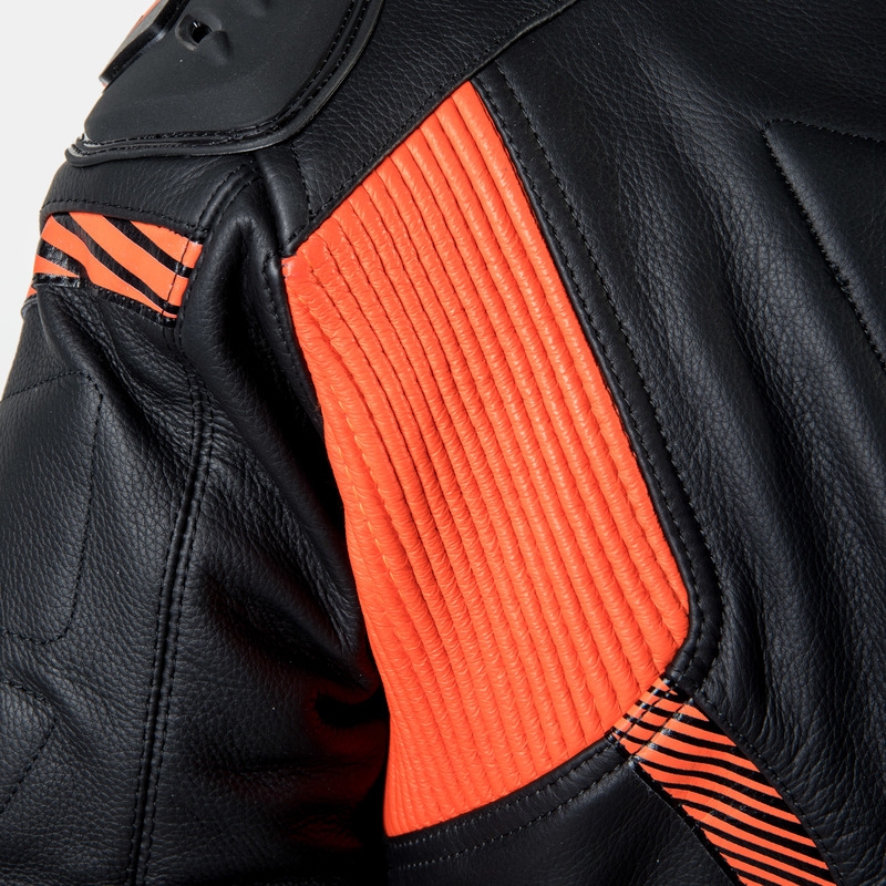 Motorradjacke Ozone RS600 schwarz-orange Ausverkauf