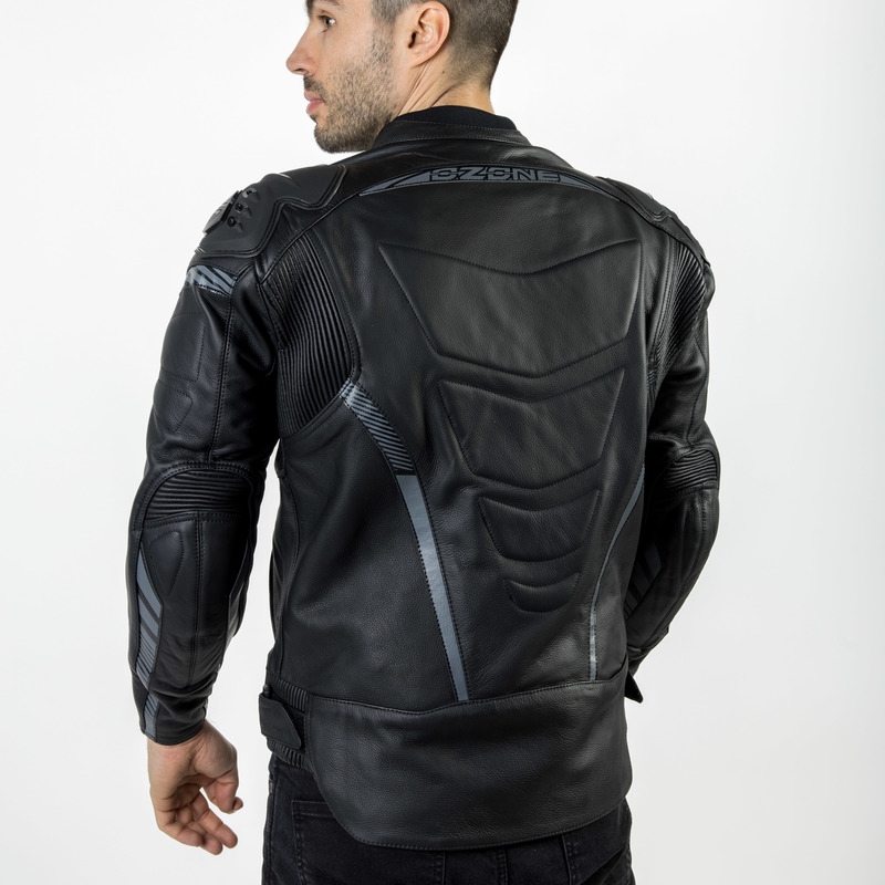 Motorradjacke Ozone RS600 schwarz-grau Ausverkauf