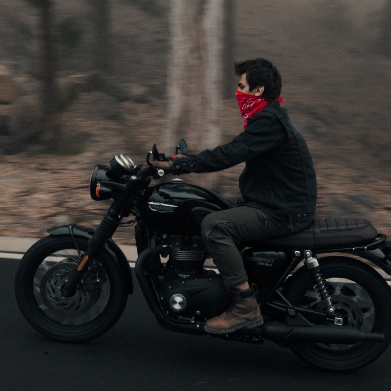 BROGER Alaska II Motorradjeans schwarz