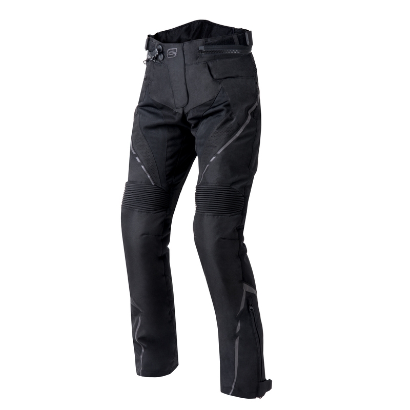 Ozone Jet II Schwarze Motorradhosen für Frauen Ausverkauf