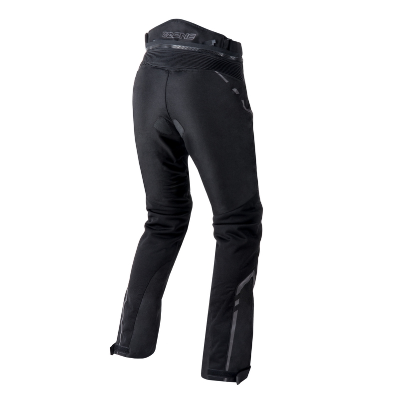 Ozone Jet II Schwarze Motorradhosen für Frauen Ausverkauf