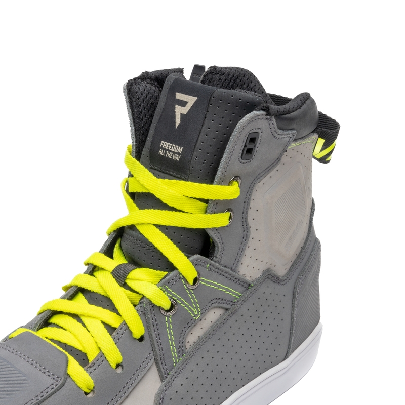 Rebelhorn Vandal grau-fluo gelb Motorradstiefel Ausverkauf