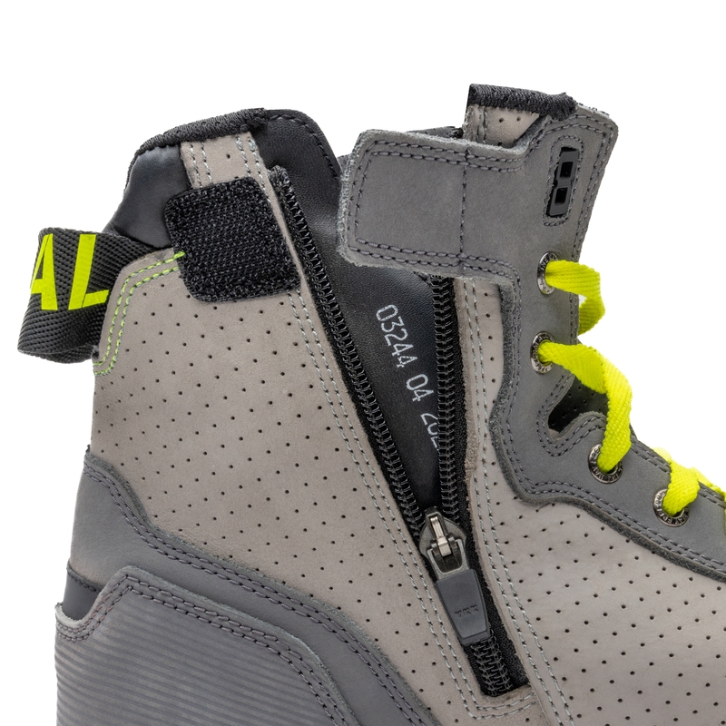 Rebelhorn Vandal grau-fluo gelb Motorradstiefel Ausverkauf