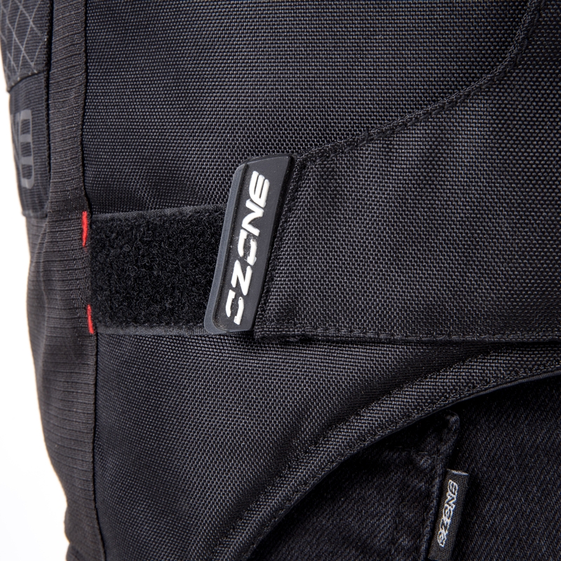 Ozone Edge II schwarz-graue Motorradjacke