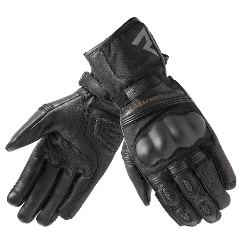 Damen Motorradhandschuhe Rebelhorn Patrol WP Schwarz Ausverkauf