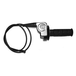 Fast action twistgrip 600A Venhill K02-4-041/9-BK mit Seil