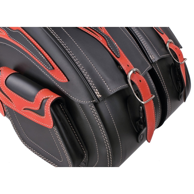 Motorradtaschen aus Leder mit Schloss RSA Exklusiv