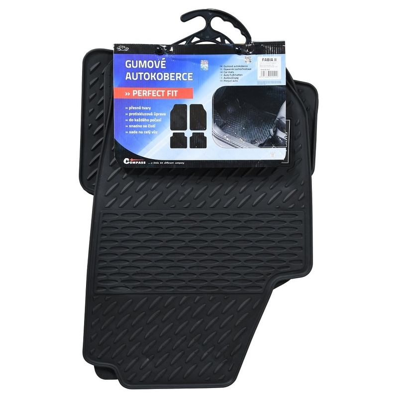 Gummiteppiche PERFECT FIT 4er-Satz FABIA II