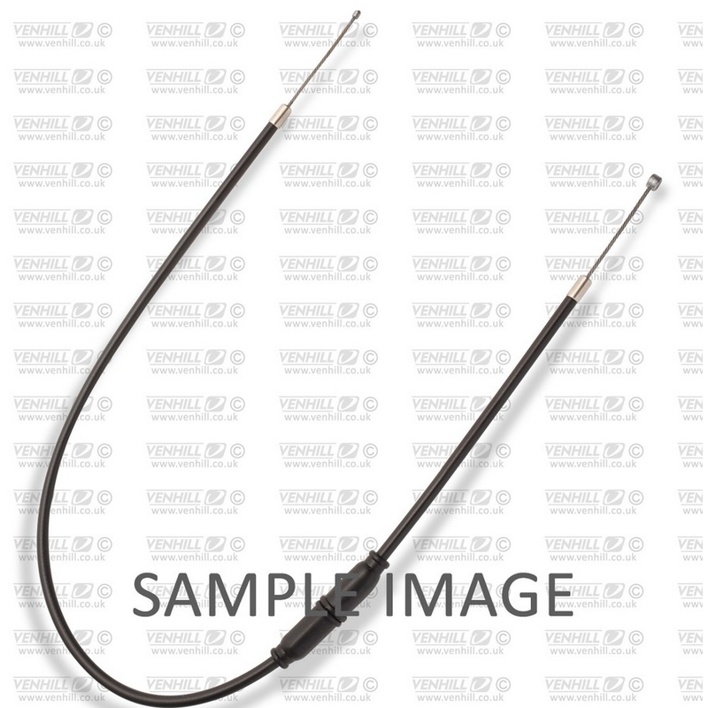 Universal rear brake cable Venhill schwarz
