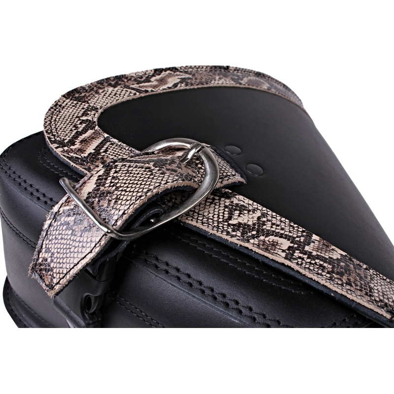 RSA Serpent Ledertasche für HD Softail Motorrad