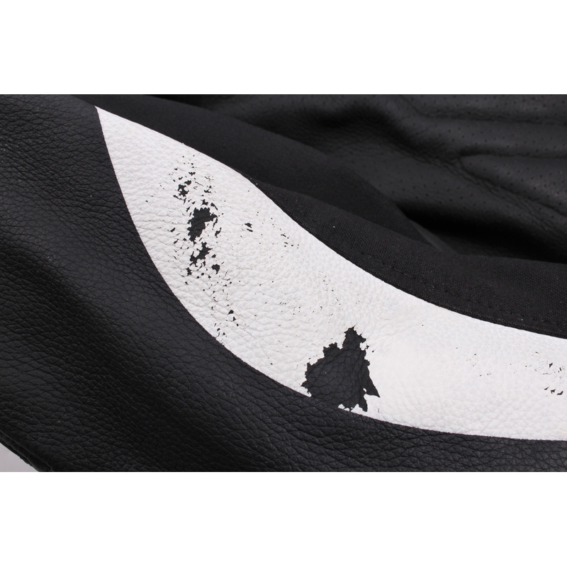 Herren Motorradjacke RSA Imola schwarz-weiß - II. Qualität