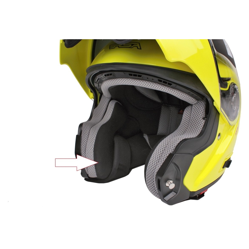 Schutzbleche für Motorradhelme RSA TR-01 - grey sale Ausverkauf