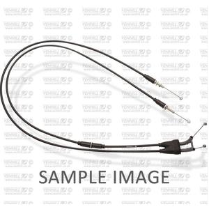 Throttle cables (pair) Venhill K02-4-042-BK featherlight schwarz