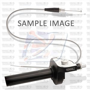 Twistgrip conversion 600A Venhill S01-4-044/9-GY featherlight grau