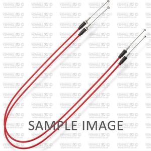 Throttle cables (pair) Venhill H02-4-045-RD featherlight rot