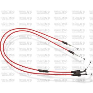 Throttle cables (pair) Venhill S01-4-062-RD featherlight rot