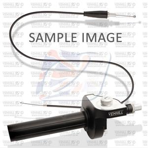 Fast action twistgrip 600A Venhill Y01-4-032/9-BK schwarz