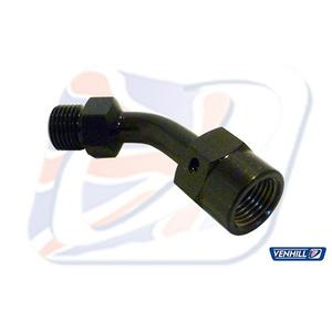 Swivel joint Venhill POWERHOSEPLUS E645/BLACK 45 deg 1/8TH BSP schwarz