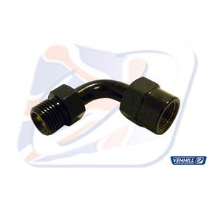 Swivel joint Venhill E690/BLACK 90DEG 1/8TH BSP schwarz