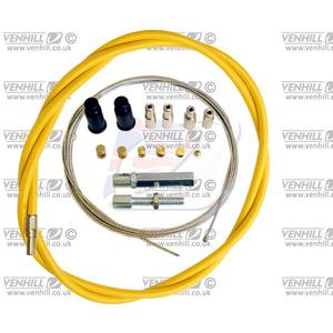 Gasseil - Universalsatz Venhill U01-4-100-YE 1,35 m (Zweitakt) gelb