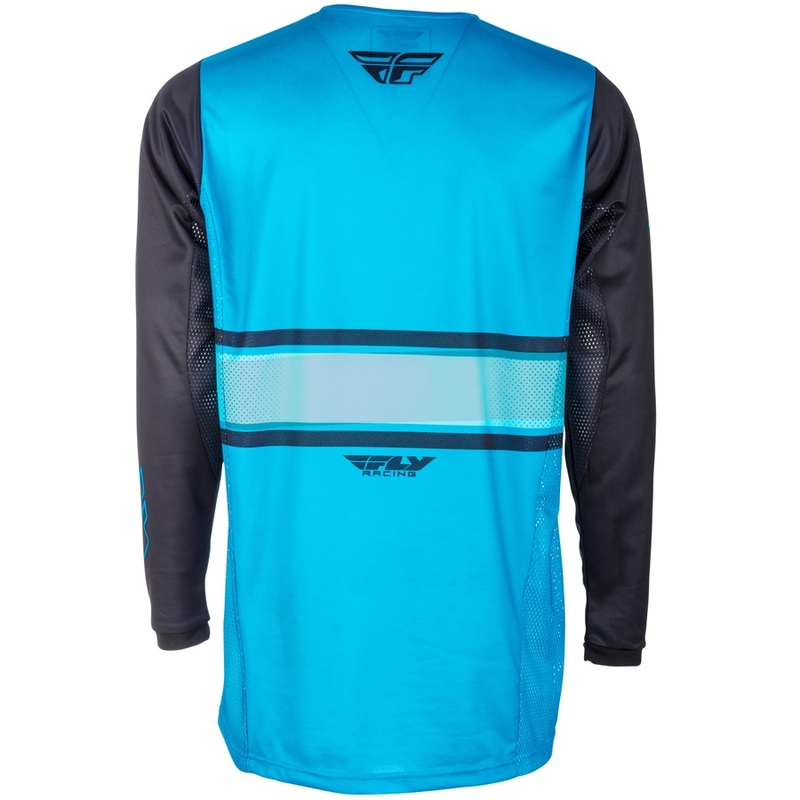 Motocross Trikot FLY Racing Kinetic ERA 2018 - USA blau-schwarz