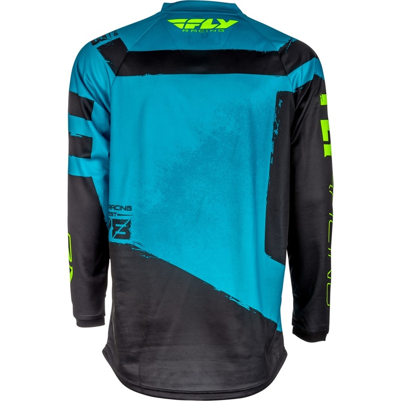 Motocross Trikot FLY Racing F-16 2018 - USA blau-schwarz
