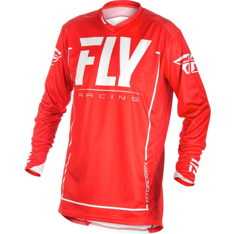 Motocross Trikot FLY Racing LITE 2018 - USA rot und weiß