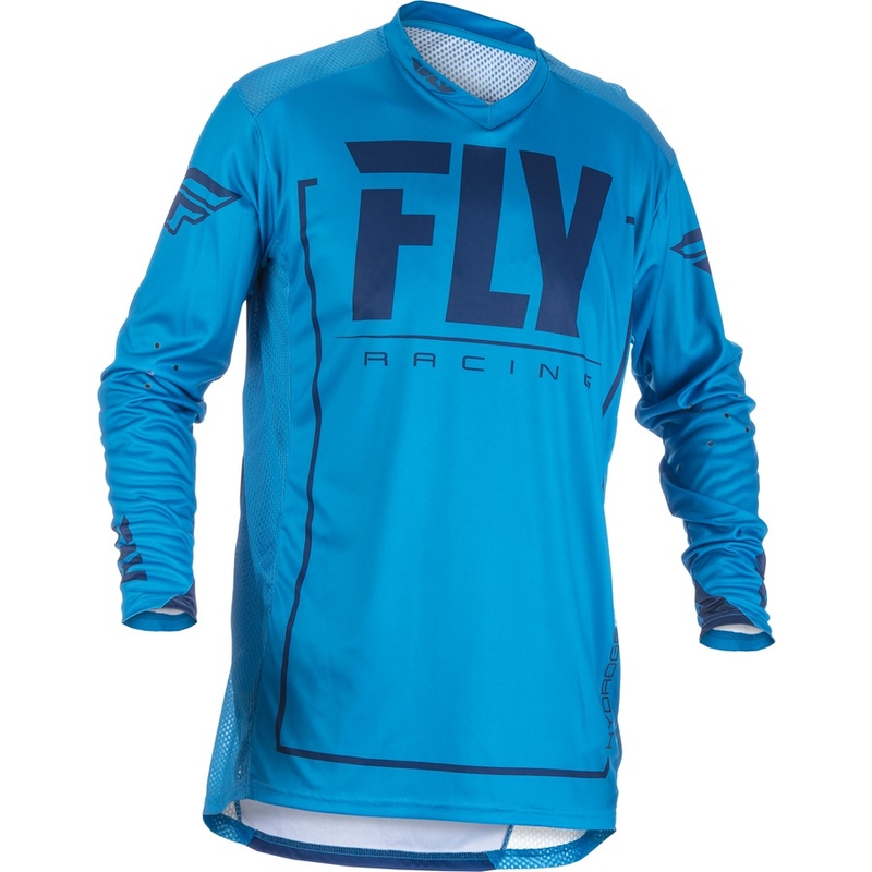 Motocross Trikot FLY Racing LITE 2018 - USA blau