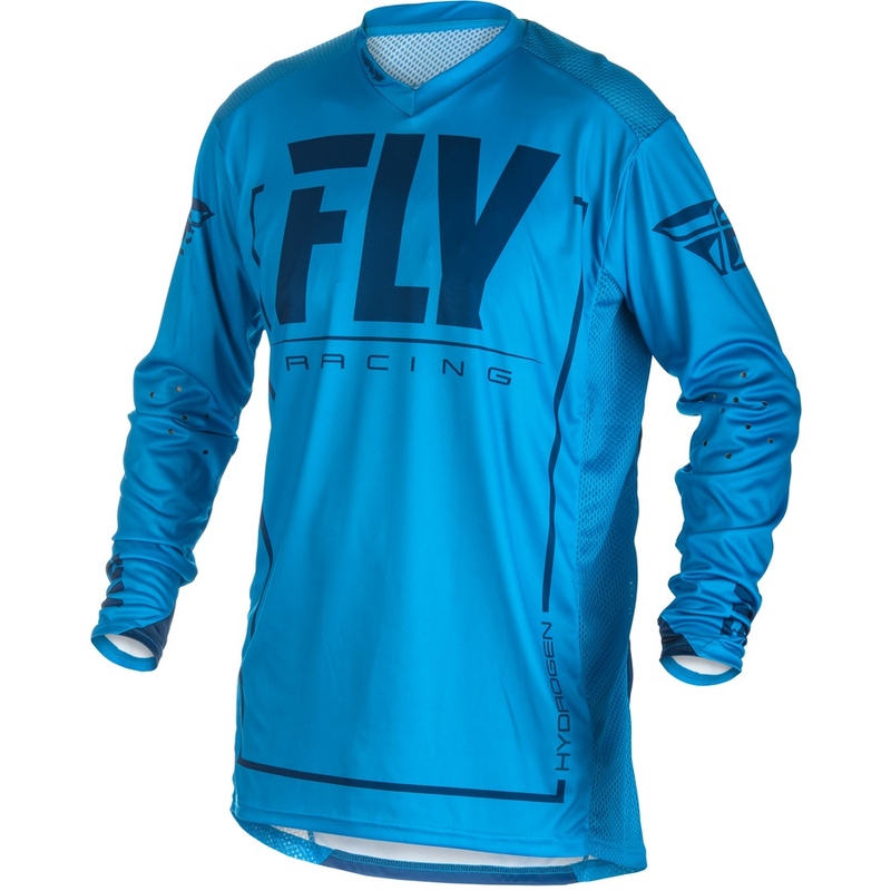 Motocross Trikot FLY Racing LITE 2018 - USA blau