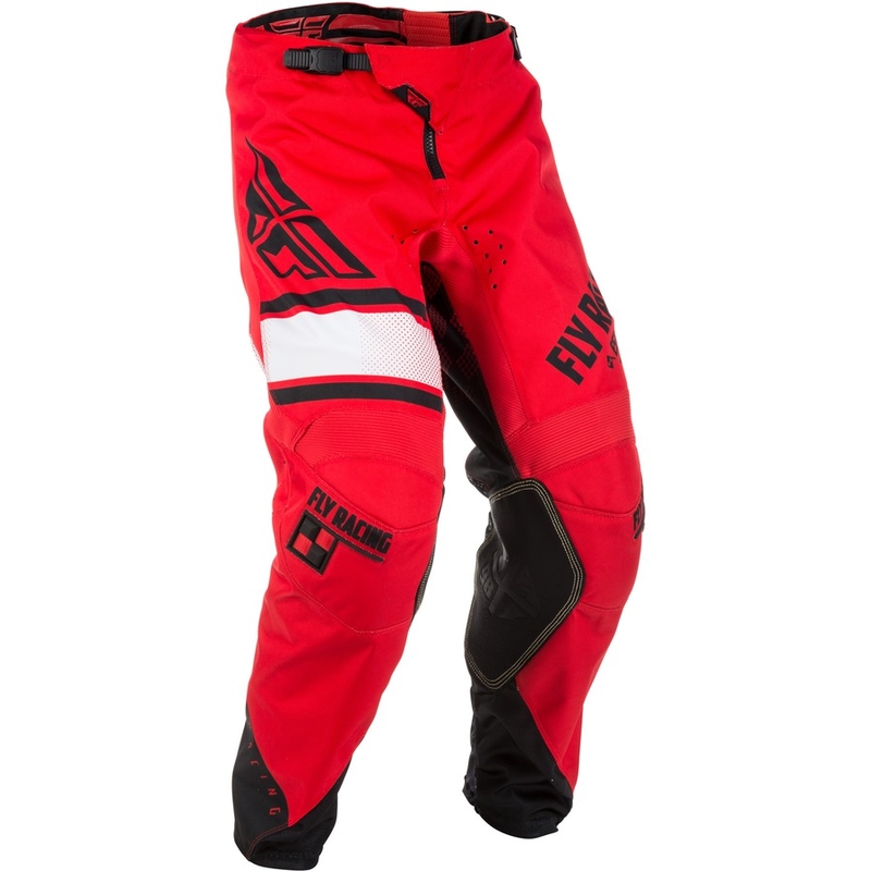 Motocross-Hose FLY Racing Kinetic ERA 2018 - USA rot und schwarz