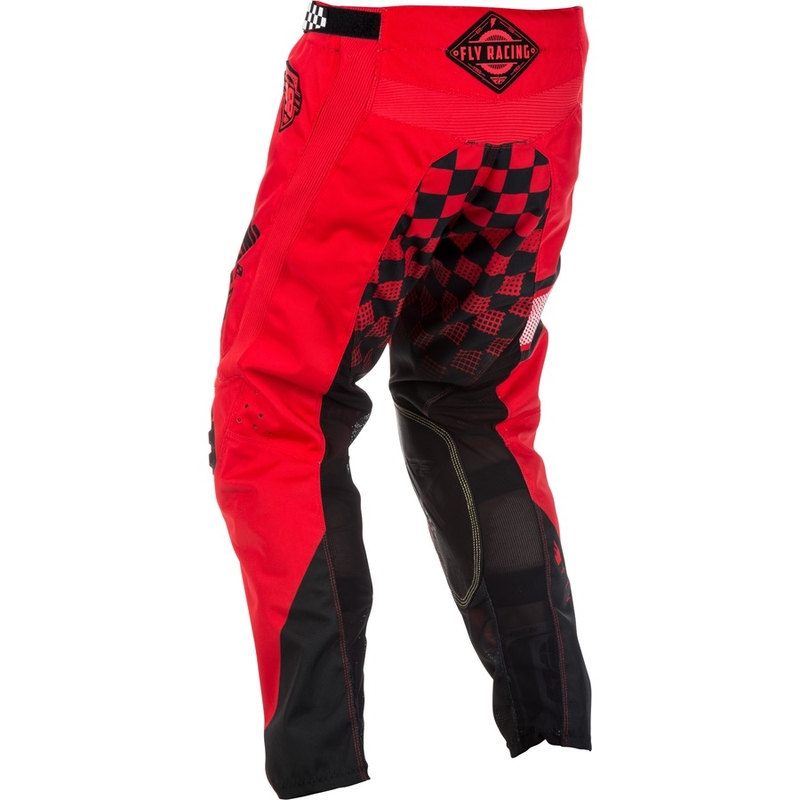 Motocross-Hose FLY Racing Kinetic ERA 2018 - USA rot und schwarz